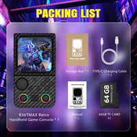 AISLPC R36T MAX Ретро портативная игровая консоль EmuEMEC система 20000 + игры 4,0-дюймовый IPS-экран поддерживает портативный карманный видеоплеер 5G — изображение 6