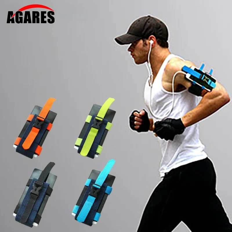 

Universal Outdoor Sports Phone Holder Armband Wrist Case Gym Running Arm Band Phone Bag For IPhone Samsung 4.5-6.5 Inch Phone