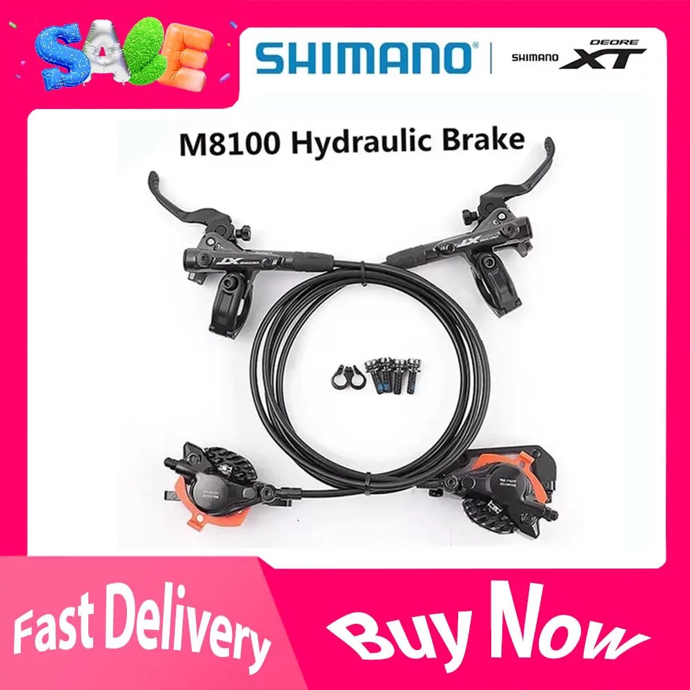 Shimano Deore XT M8100油圧ブレーキ（美品） Shimano-deore XT M8100-マウンテンバイク用油圧ディスク