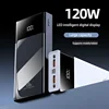 200000mah Large Capacity Power Bank 120w Super Fast Charging Powerbank Portable Battery Charger For Iphone 14 15 Samsung Huawei 3