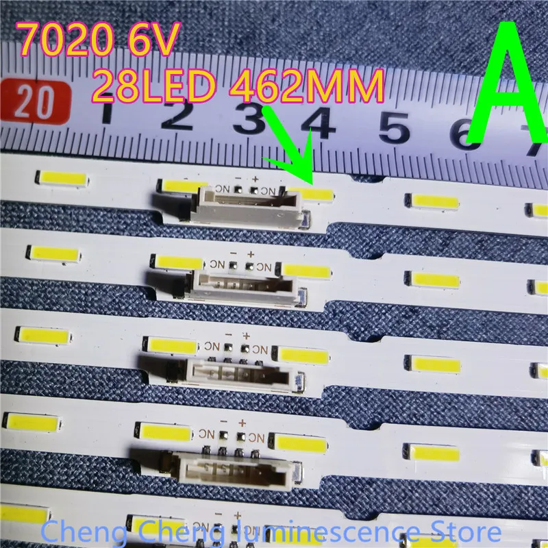LED Backlight Strip for UE43NU7100 43NU7100 UE43UN7020 V8N1-430SM0-R0 LM41-00606A UE43NU7199 UE43NU7195 BN96-45954A BN61-15482A led lights