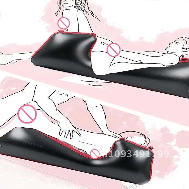 Couple Sofa Sex Furniture Force Split Leg Mat With Straps Toys Bondage Position Sexual Inflatable Adult Cushion BDSM Love Chair