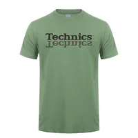 Technics T Shirt Dj 1200 Turntable Music House Techno Electronic Hip Hop New Hot Summer T-Shirt Fashion LH-293 2