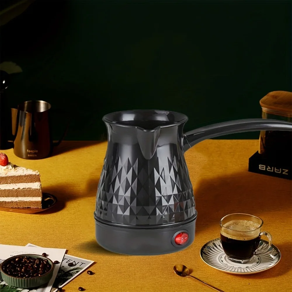 Comfortable Grip Electric Turkish Coffee Pot Plastic Mini Espresso Kettle 600W Turkish Coffee Maker Restaurant espresso coffee maker,coffee maker,coffee pot,espresso maker,coffee kettle