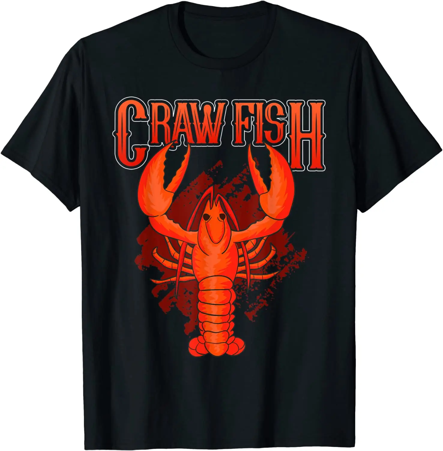 

Crawfish T Shirt. 100% Cotton Short Sleeve O-Neck Casual T-shirts Loose Top New Size S-3XL