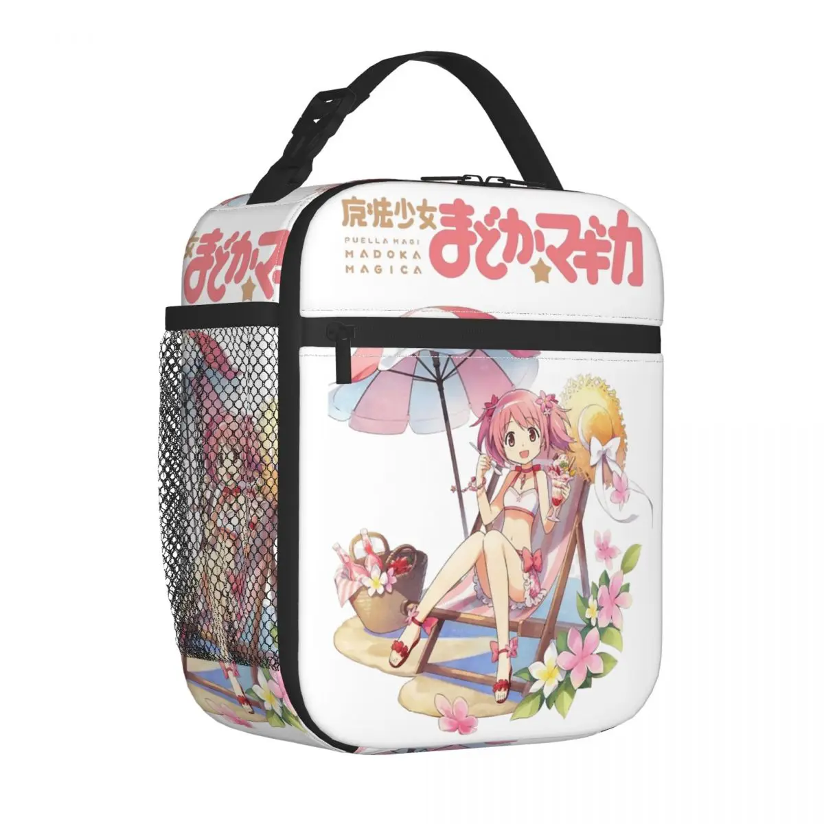 Insulated Lunch Bags Mahou Shoujo Madoka Accessories Puella Magi Madoka Magica Storage Food Box New Cooler Thermal Lunch Box