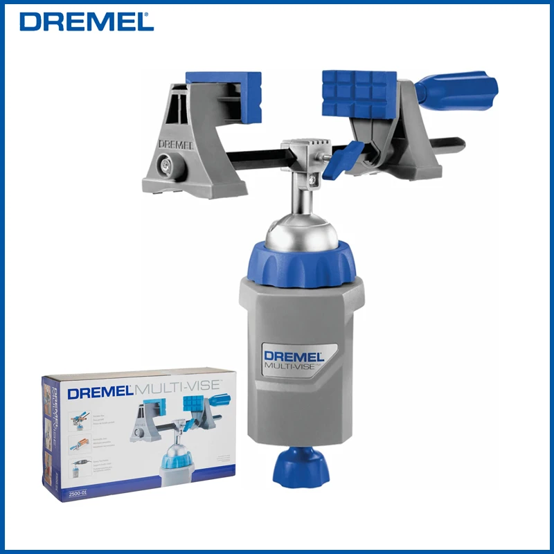 Dremel 2500-01 Attacco Per Utensili Rotanti Multi-Morsa Portatile Ganasce Rimovibili Portautensili Rotanti 2-1/2 "Di Spessore Con Dremel 8220