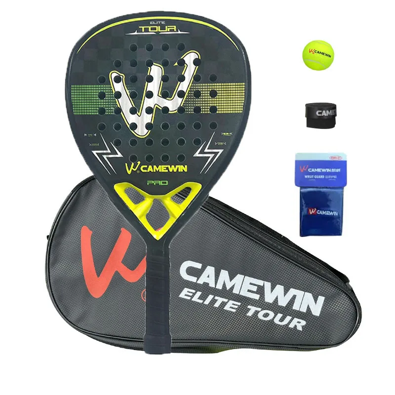 

2023 Padel Racket Beach Tennis 18k、12K、3K Carbon Fiber Raquet Cricket Bat Cover Dropshot Tennis Padel Man Bag Shovel