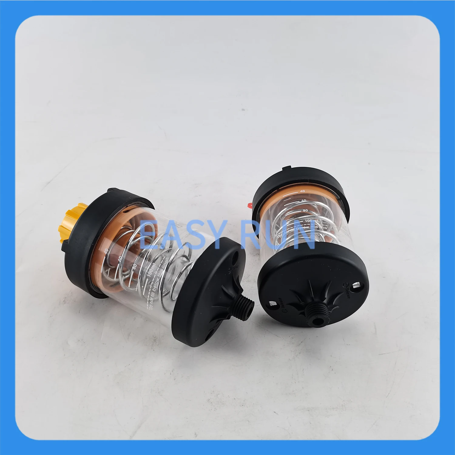 100cc Spring type Single point Automatic Lubricator Grease Injector S100 Empty with M6*1 Connector