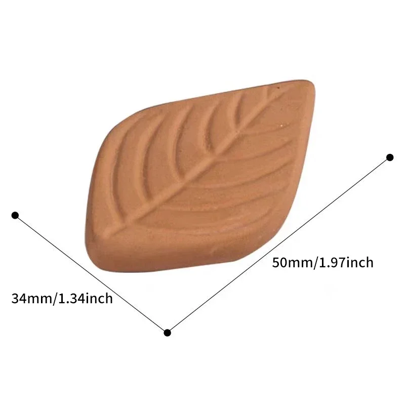 Brown Sugar Keeper Saver Terracotta Sugar Saver Keeps Brown Soft or Keep Dry Food Storage Containers Leaf Design Brown Sugar Keeper