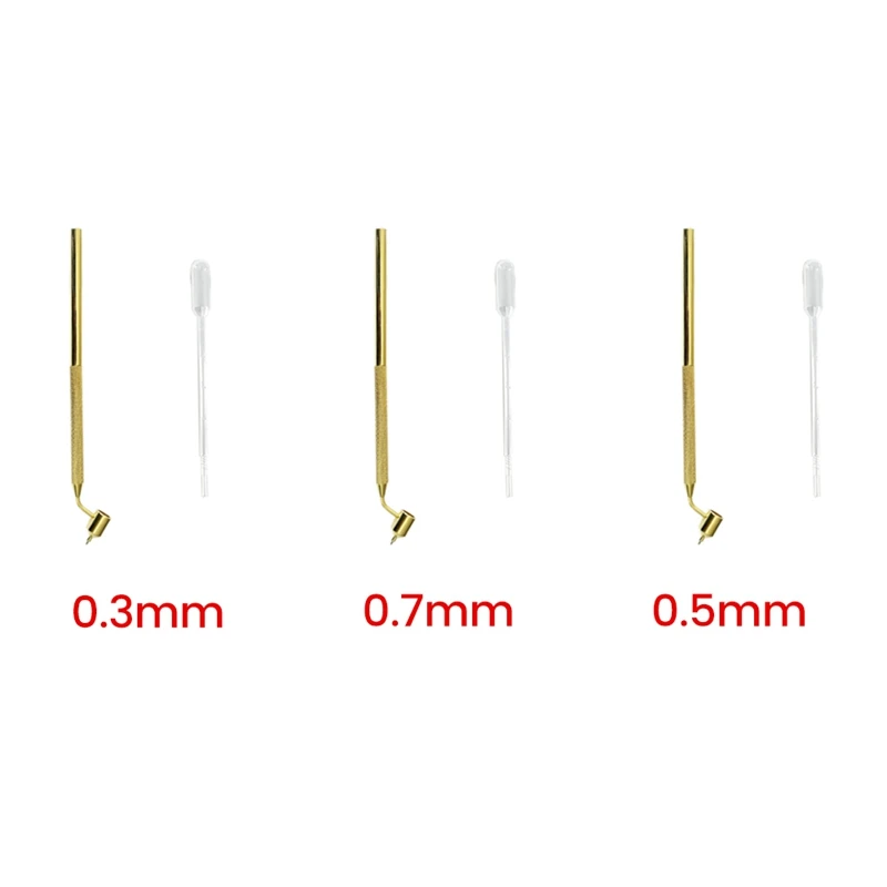 Paint Pen Art Pens 0.3Mm Slanting Fine Line Painting Pen Fluid Writer Pen Aluminum Fineliners Paint Sketch Portable Drawing Tools Easy Install