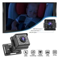 Детская камера заднего сиденья EYFL-Secure 1080P с дисплеем 4,3 дюйма, простая установка — автомобильный монитор для младенцев и детей — изображение 2