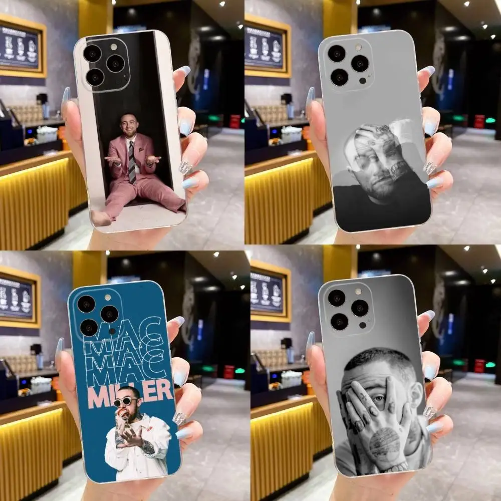 Rapper M-Mac M-Miller Phone Case For iPhone 16,15,14,13,12,11 Plus,Pro ...