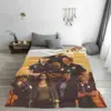 Throw Blanket The Rookie Micro Fleece Blanket Four Sizes Cute Comfortable For Camping Nice Gift 3