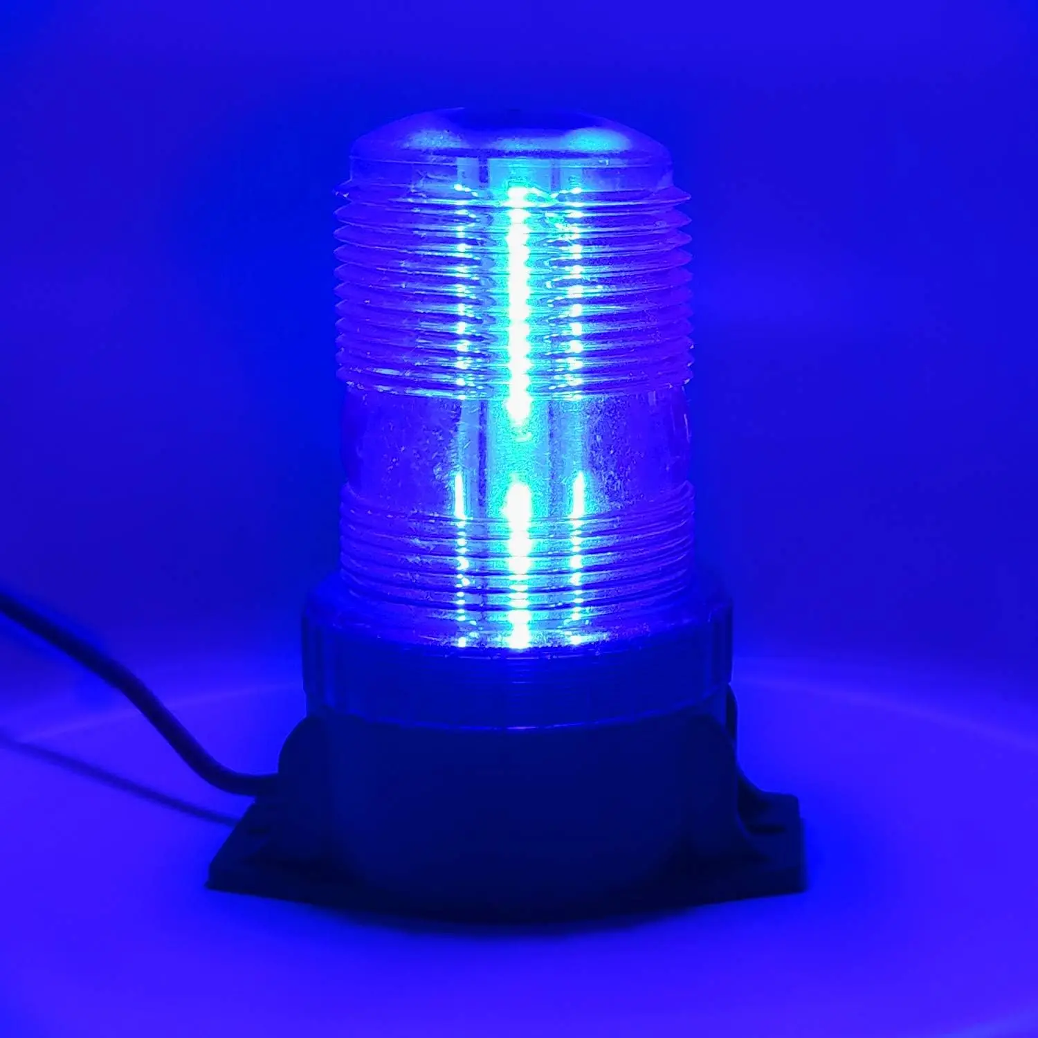 12–24 V, 48 V, 60 V, 80 V, 30 LEDs, Hochleistungs-Notfallwarnung, Blitzlicht, Leuchtfeuer für Gabelstapler, Schulbus, bernsteinfarben, blau, rot – Detail 7