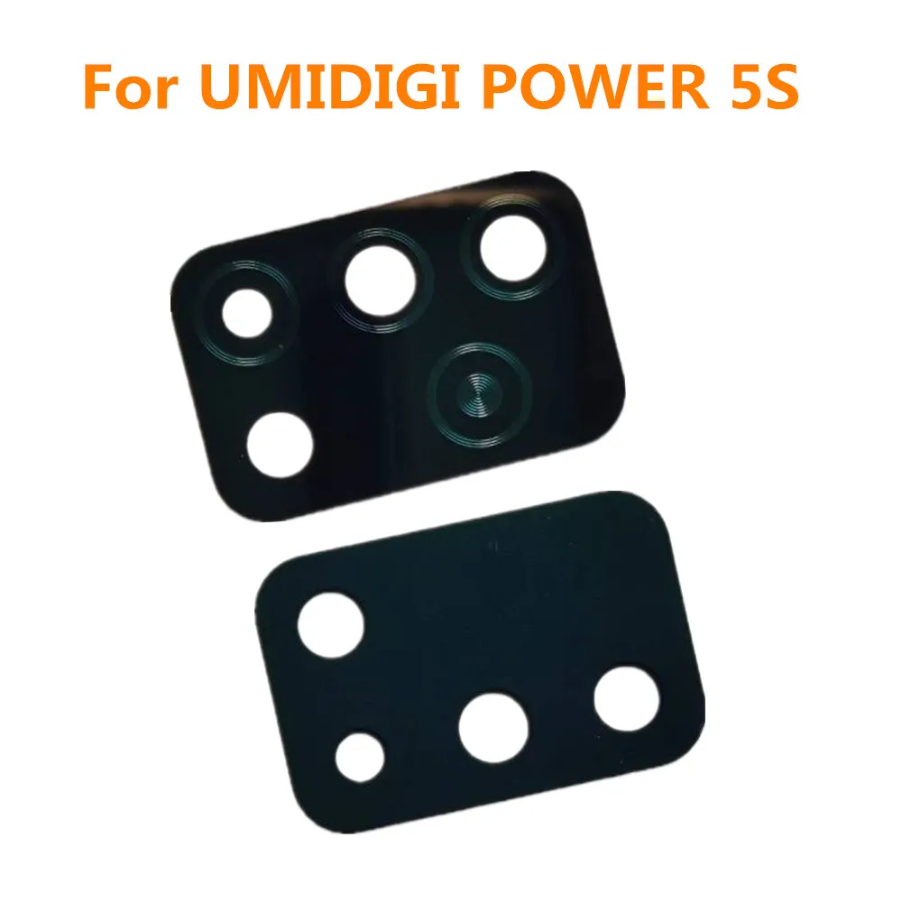 

New Original For UMIDIGI POWER 5S 6.53'' Cell Phone Rear Back Camera Lens Glass Spare Parts Glass