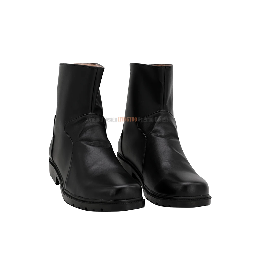 Rufus Shinra Boots Cosplay Final Fantasy VII Remake Rufus Cosplay Shoes  Customized Black Boots for Unisex| | - AliExpress