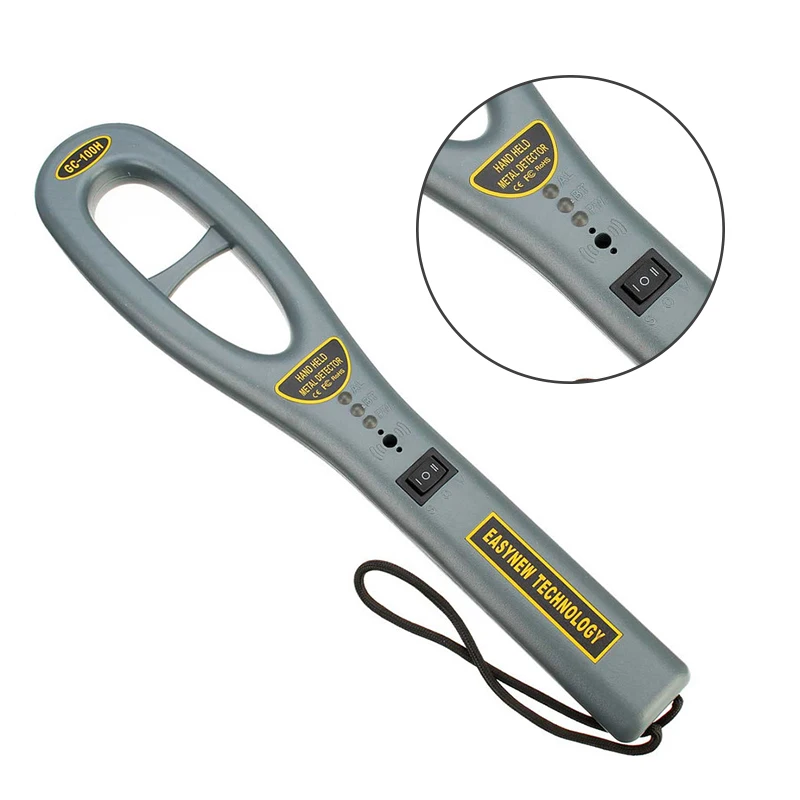 New Portable Hand Held Metal Detector Underground Professional Search Finder Gold Detector Treasure Hunter Detecting Pinpointer