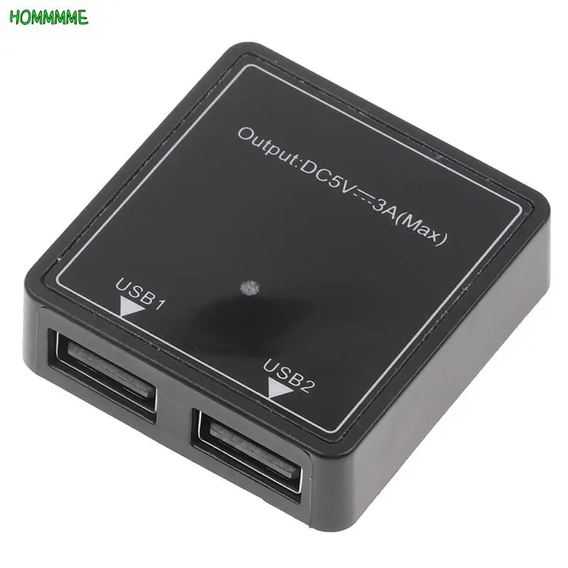 태양 전지 패널 파워 뱅크, 듀얼 USB 충전 전압 컨트롤러 레귤레이터 충전기, 4.27x4.18x1.27cm, 5V 3A