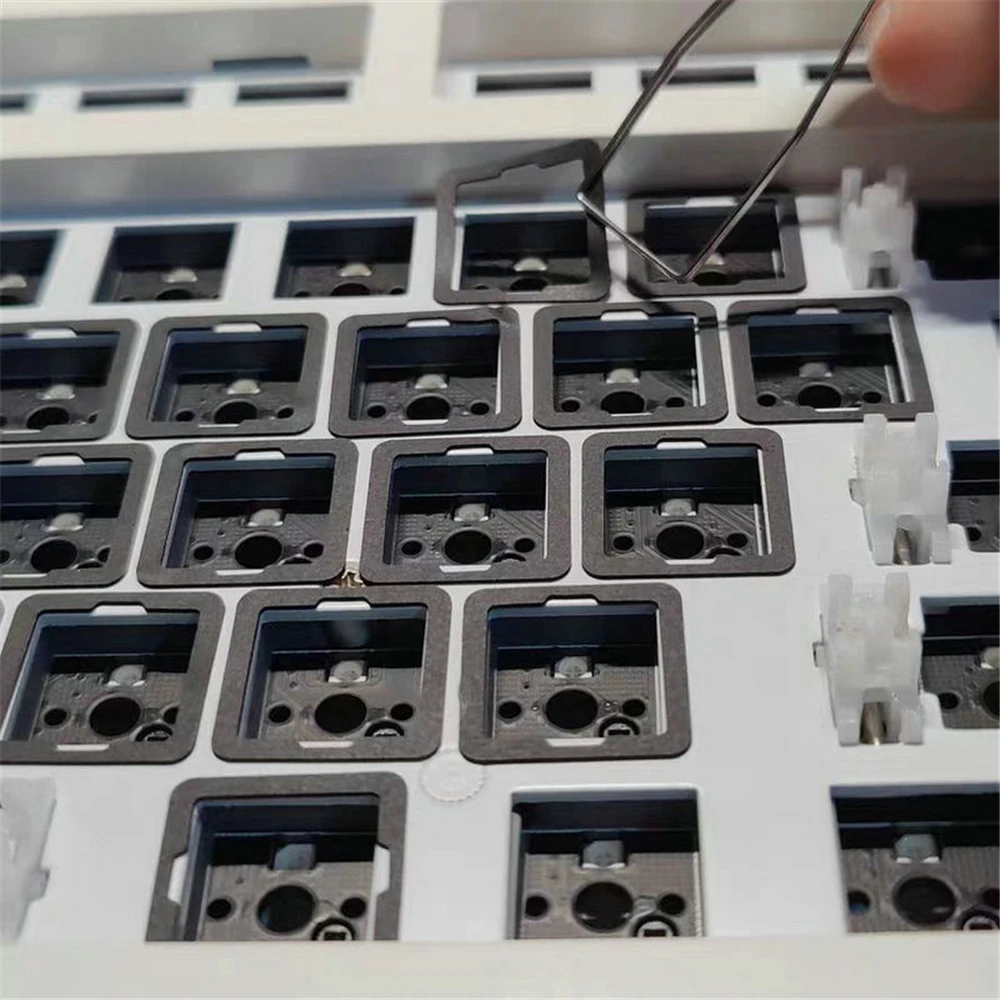 Keyboard Switch Sound Dampeners Sheet Inter-Axis Shaft Silencer Foam Pads for Mechanical Keyboard DIY Switches
