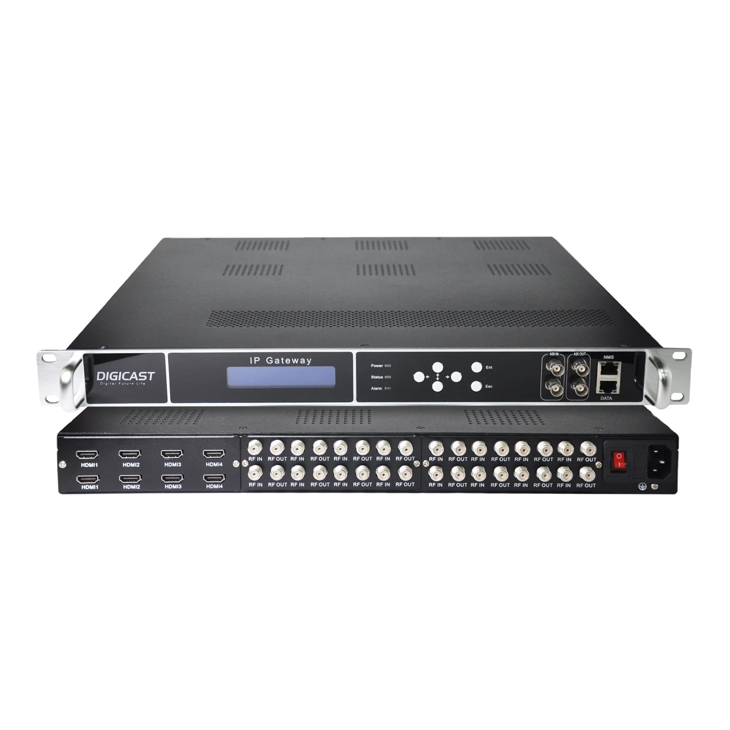 

DVB IPTV Gateway Cable TV Digital Headend DVB S2 HD IRD RF to IP Converter