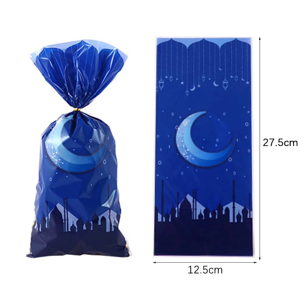 50 Stücke Ramadan Geschenktüten Eid Mubarak Kunststoff Süßigkeiten Cookie Taschen Eid Geschenk Verpackung Beutel Ramadan Verpackung Ramadan Dekoration 2026 – Detail 5