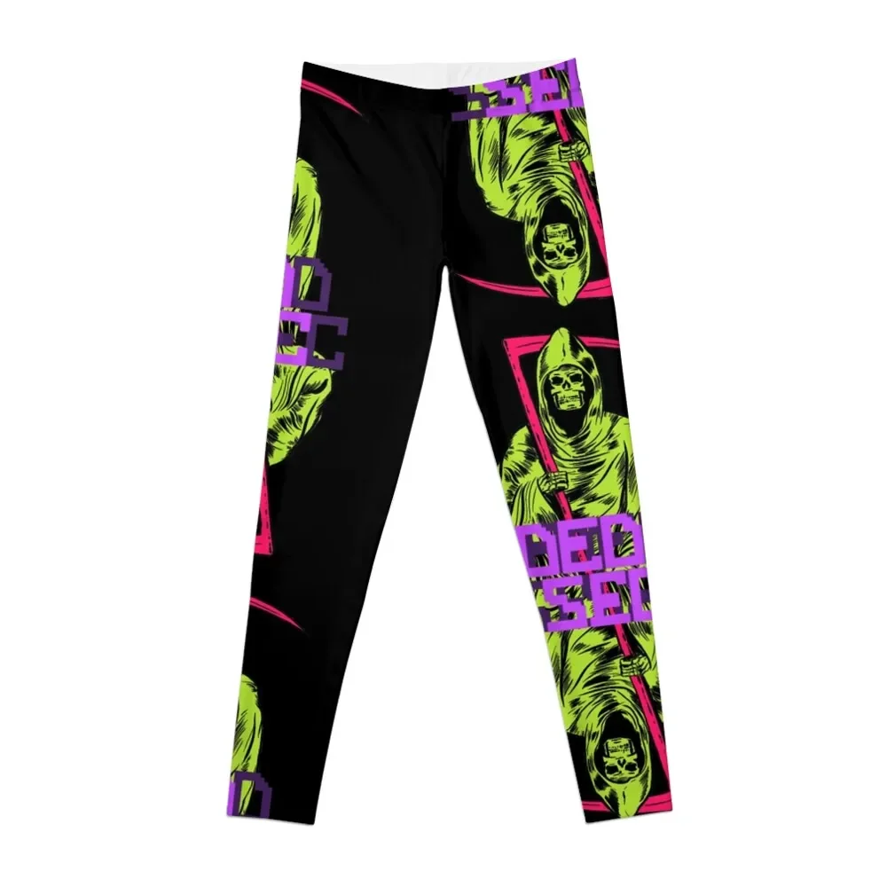 

DedsecReaperLogoGrn Leggings gym clothing harem pants gym sportswear woman gym's sportswear Womens Leggings