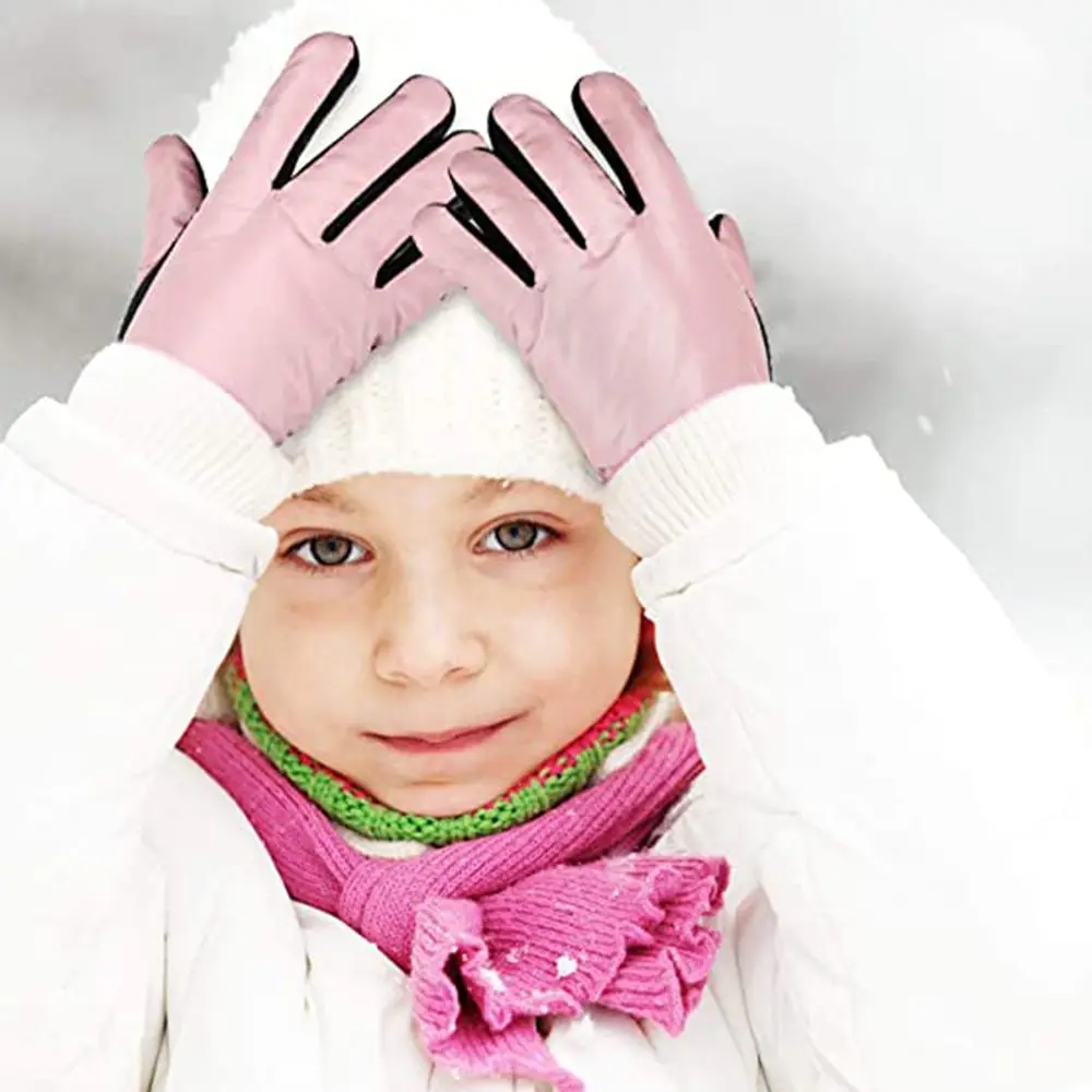 Mountaineering Thicken Warm Winter Must Children Kids Long-sleeved Mitten Ski Gloves Snow Snowboard Windproof Waterproof