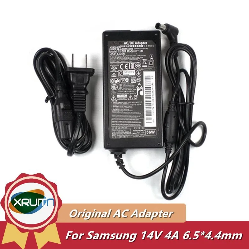

Genuine A5614_DSM AC Adapter Charger 14V 4A For Samsung SyncMaster LCD Monitor Power Supply