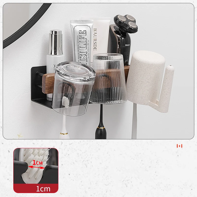 Holder Bathroom Organizer Toothpaste Storage Rack Razor Stand Organizer Shelf Bathroom Accessories bathroom organizer