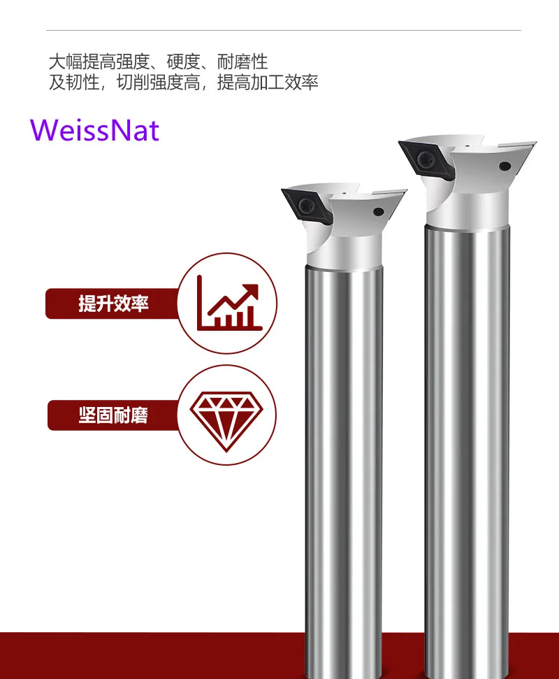 YW45 YW55 YW60 Dovetail Milling Cutter Dovetail Milling Cutter 45 55 60 Degree V Slot Endmill Mill Holder