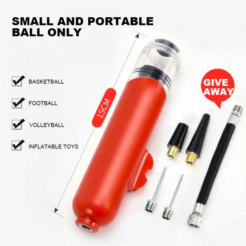 

Мини портативный велосипедный насос, баскетбольный ручной воздушный насос, насос для шин с воздушным шлангом, аксессуары для насоса для горных и дорожных велосипедов