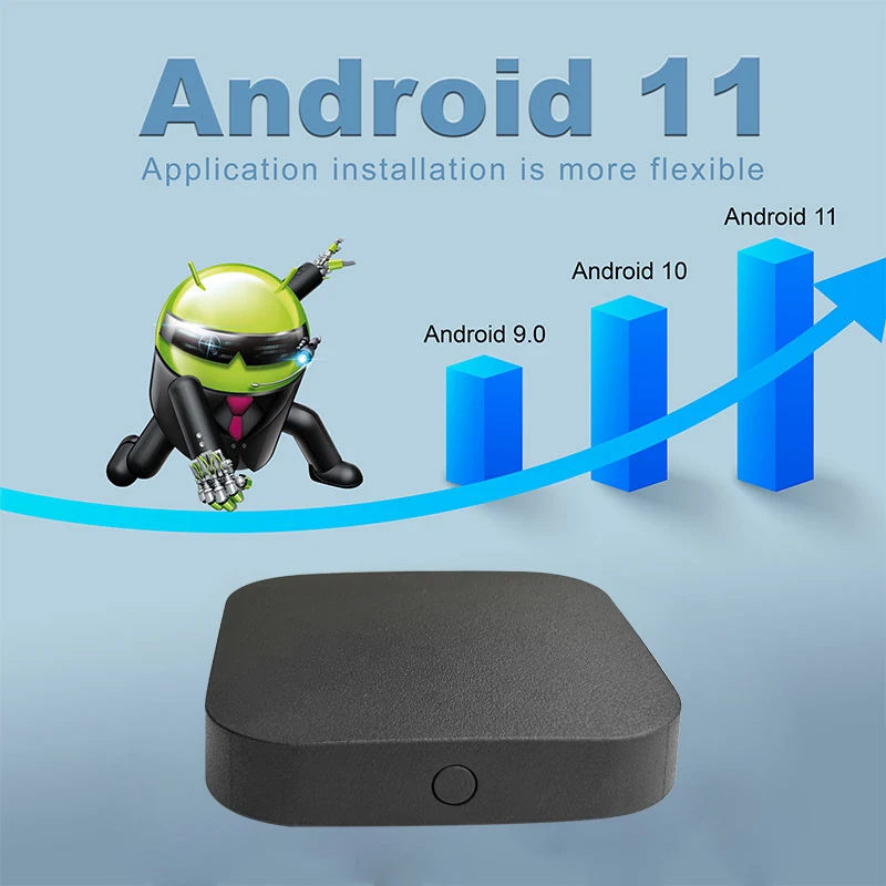 BOXPUT iATV Q8 Mini Smart TV Box BT5.0 Quad-Core 4K HDR 100M 32G Android 11 2.4G/5G WIFI Amlogic S905Y4 Set top box Media Player