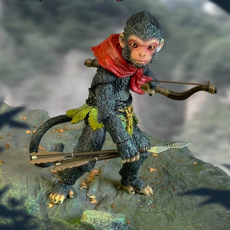 뉴 퓨리 토이즈 1/12 화국 산원숭이 액션 피규어 손오공 장 모델 키티 토이