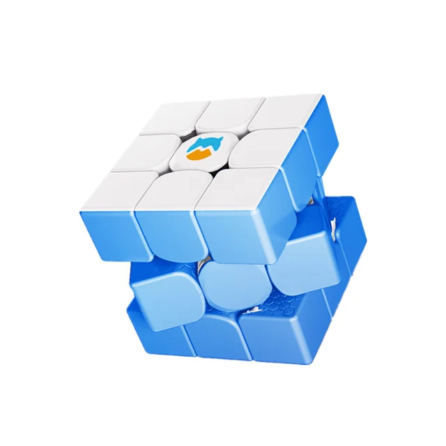 GAN 356XSM Metallic「電気メッキ」赤色 ルービックキューブ