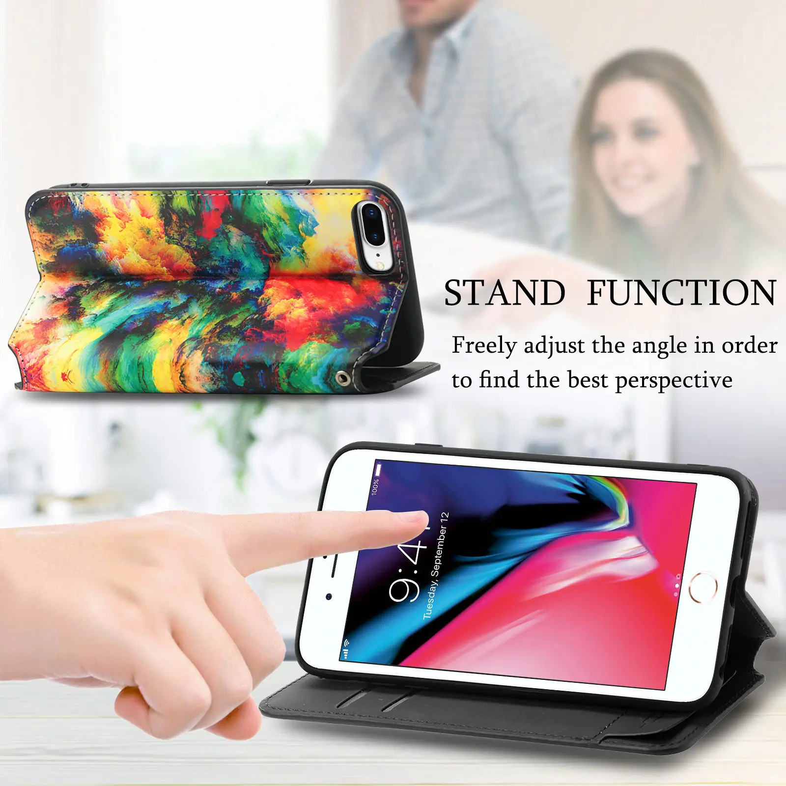 Фото Цветной кожаный чехол-книжка для Xiaomi 12S Ultra Etui, чехол для Xiaomi Mi 12S Ultra Mi 12 Lite Pro 12X, чехол-книжка для телефона №4