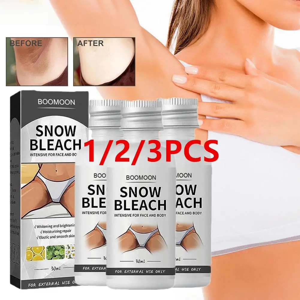 New Natural Skin Lightening Cream For Dark Underarm Intimate Areas Fast Strong Whitening Bleach Cream whitening cream for dark skin armpit thigh inner joint lightening intimate area underarm body care private parts brighten lotion