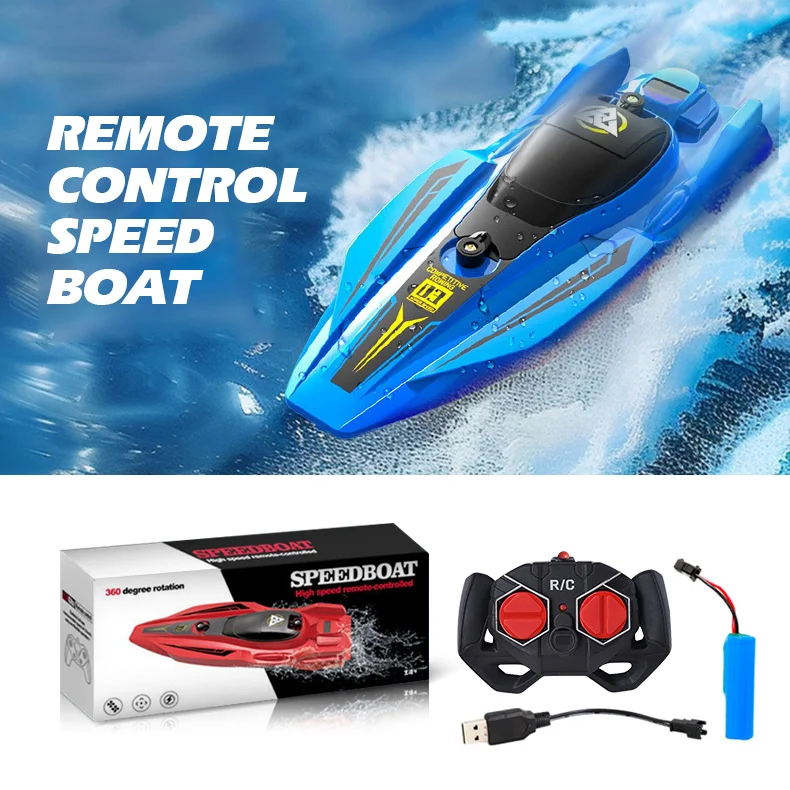 قارب التحكم عن بعد للأطفال والكبار، لعبة RC عالية...