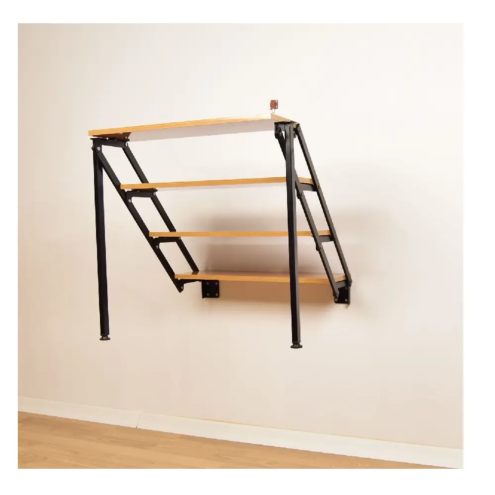 Foldable Retractable Shelf Dining Table Extendable Smart Home Stylishly Desk Furniture DIY |