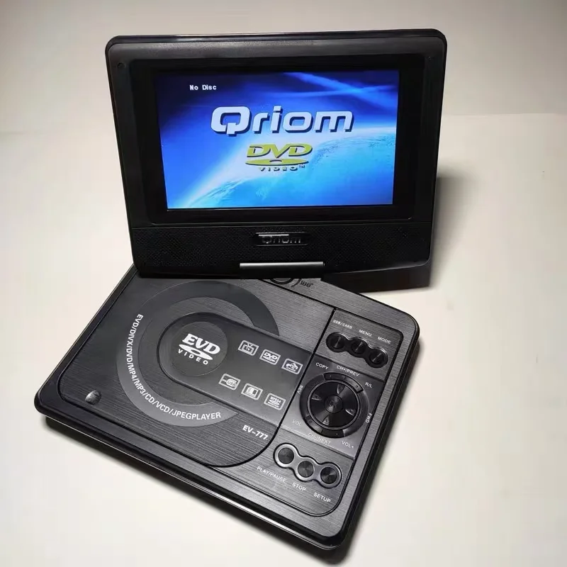7-inch mini portable dvd playback all-in-one HD mobile DVD player small vcd