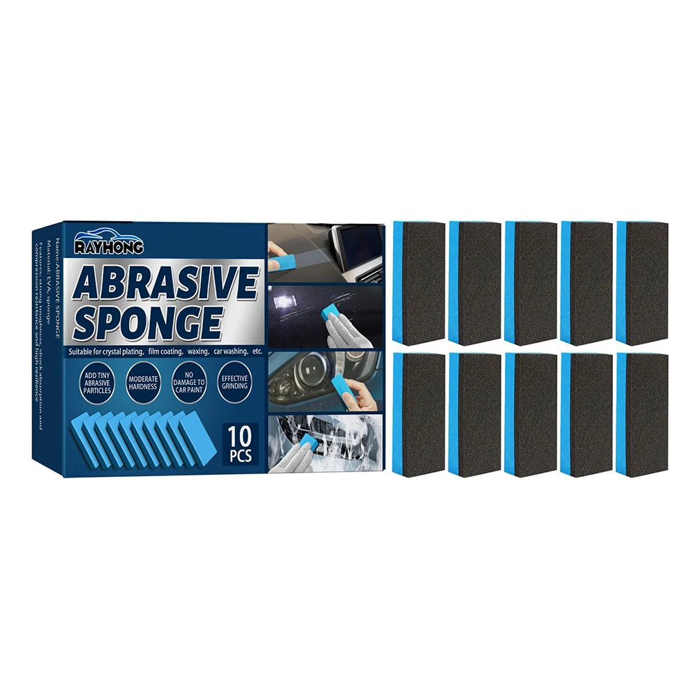 Auto Wash Foam Coating Sponges Cars Waxing Sponge for Glass Ceramic