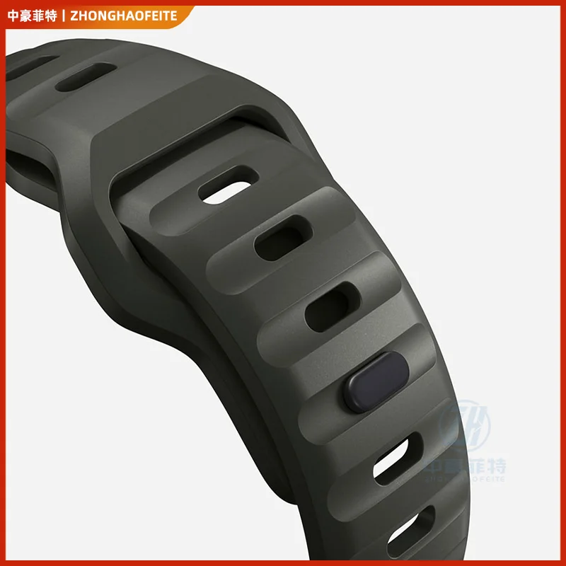 

Sport Band For Apple Watch 8 7 Series 44MM 45MM Soft Silicone Rubber Watchband Strap For iWatch 6 5 4 3 2 1 42MM 49MM Bracelet