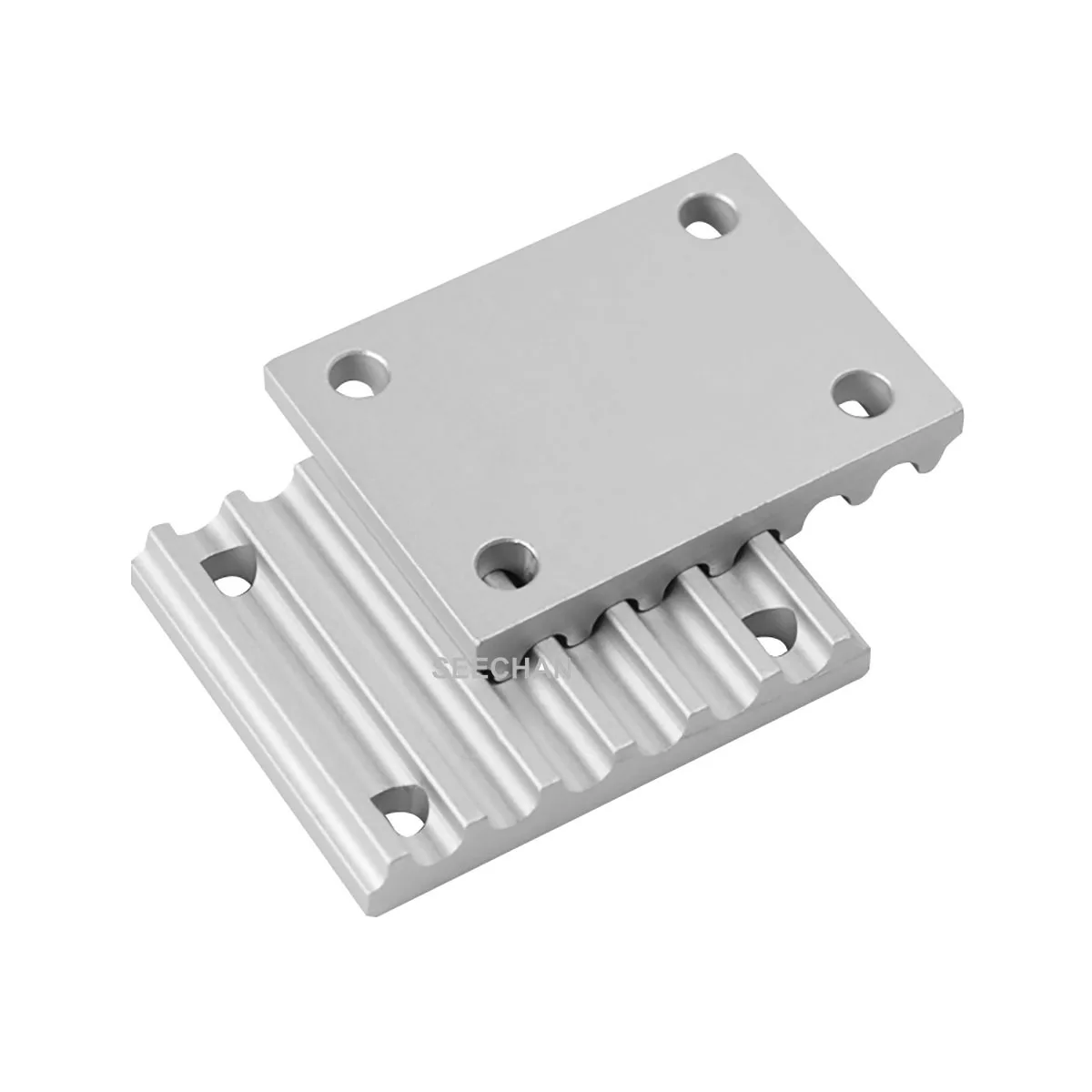 Aluminum Arc Clamp Tooth Plate HTD 3M/5M/8M for Open Synchronous Belt Fixed Clip Timing Belt Connection Teeth Plate timing belt pulley,timing pulley