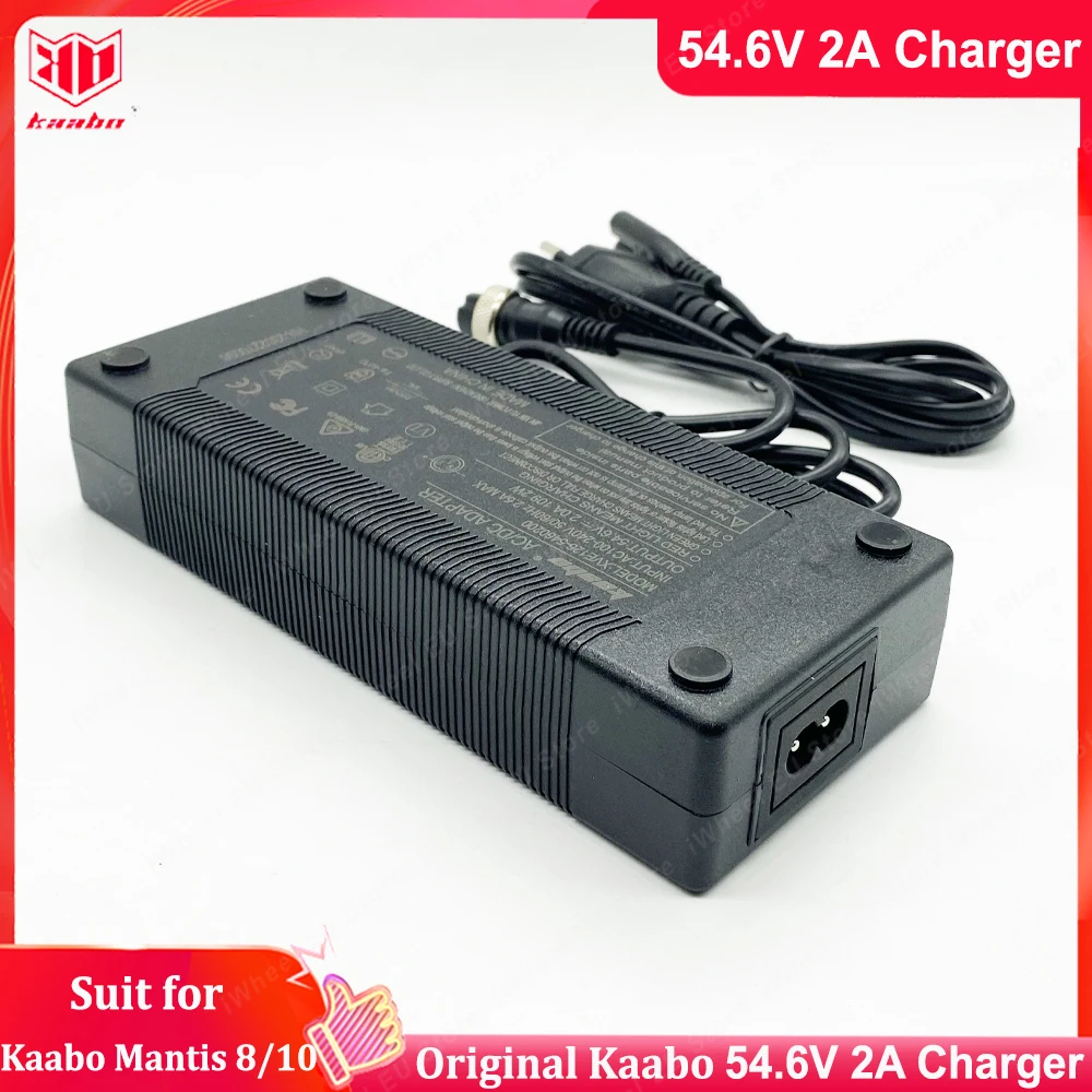 Accessori Originali Kaabo Kaabo Mantis 8 Kaabo Mantis 10 54.6V 2A Caricabatterie Per Scooter Elettrico Ufficiale Kaabo Mantis 8/10 48V