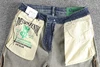 Embroidery Light American Casual Washed Denim Jeans for Men Four Season Slim Fit Straight Stretch Pants Y2k Youth Male Trousers 3