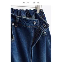 Wide-Leg Balloon Pants, Loose Plus-Size Jeans, Hip-Covering Slimming Retro Long Pants, Fall/Winter 2025 - Image 5