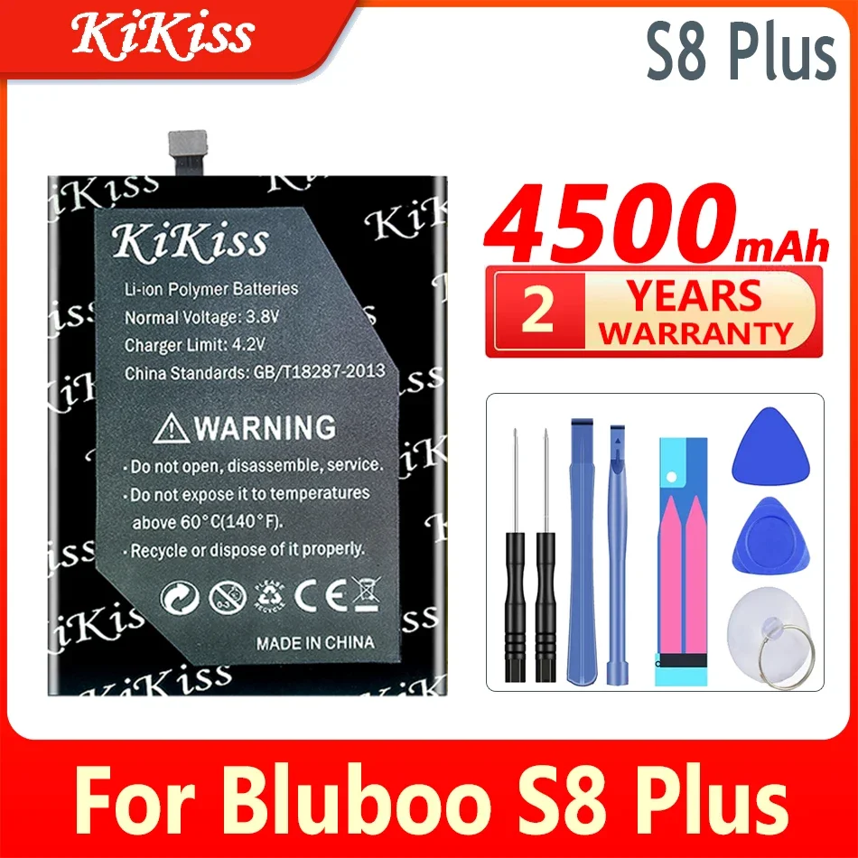 

4500mAh KiKiss 100% New Battery S8 Plus For Bluboo S8Plus S8+ Mobile Phone Batteries