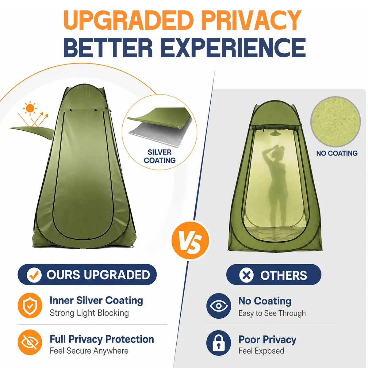 Pop Up Portable Privacy Changing Tent 4