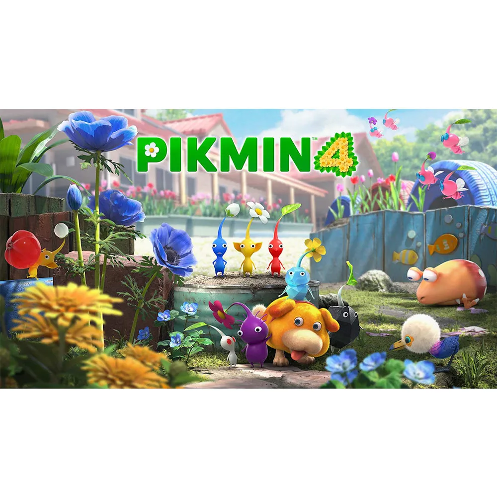 Nintendo Switch Game Deals - Pikmin 4 - Original Physical Pikmin4