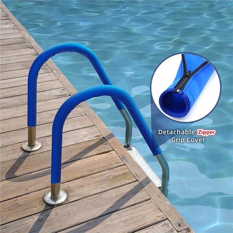 SwimmingPoolLadderStepHandRailCoverGripsCoverHandAntislip